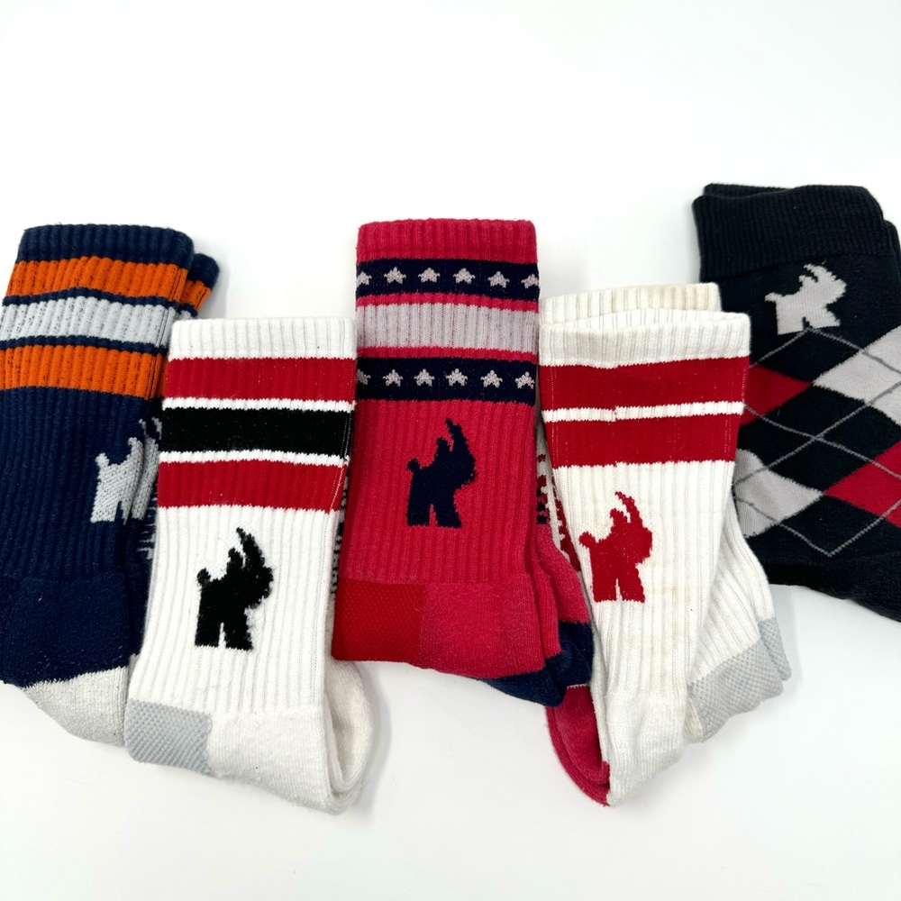 RHINO Athletic Crew Socks x5